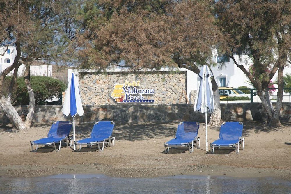 Maltezana Beach Hotel Bagian luar foto