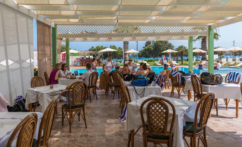 Maltezana Beach Hotel Bagian luar foto