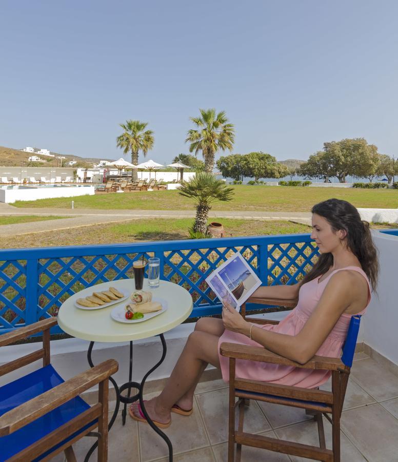 Maltezana Beach Hotel Bagian luar foto