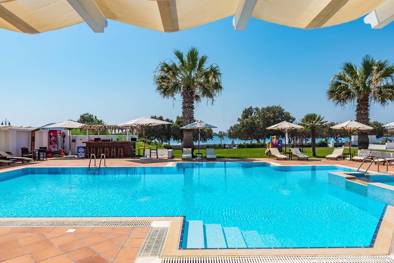 Maltezana Beach Hotel Bagian luar foto